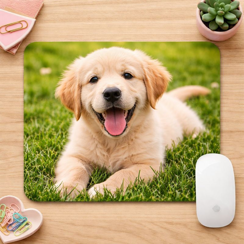 Custom Mousepad: Personalize your own mousepad with a photo, image, text, or logo