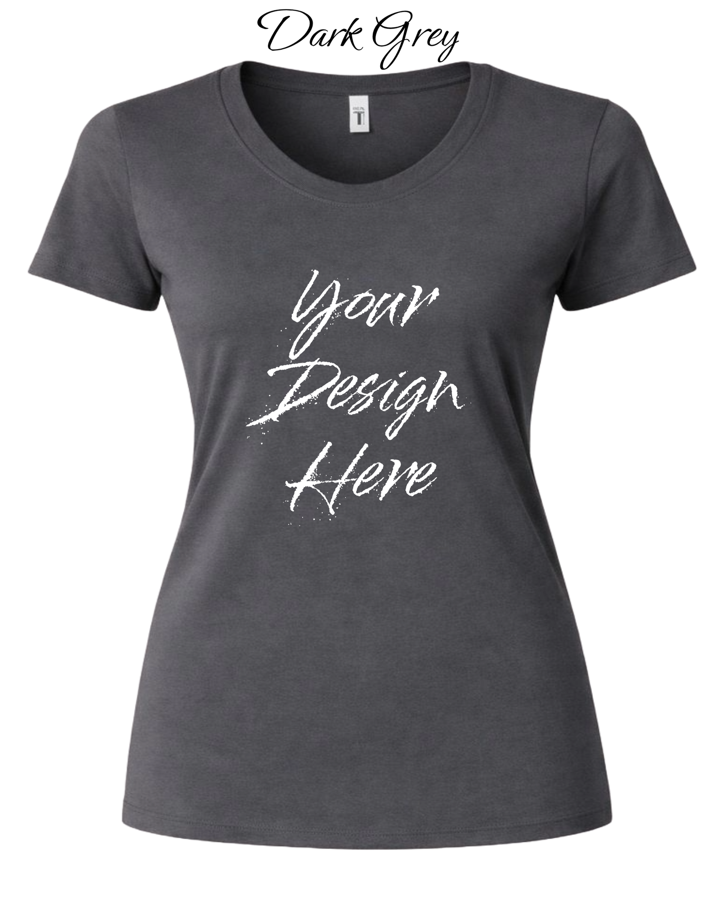 Shirts Women's Custom Crew Neck T-shirt | Design Your Own Shirt