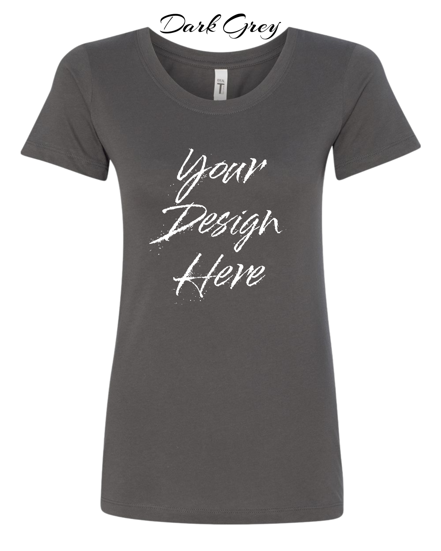 Shirts Women's Custom Crew Neck T-shirt | Design Your Own Shirt