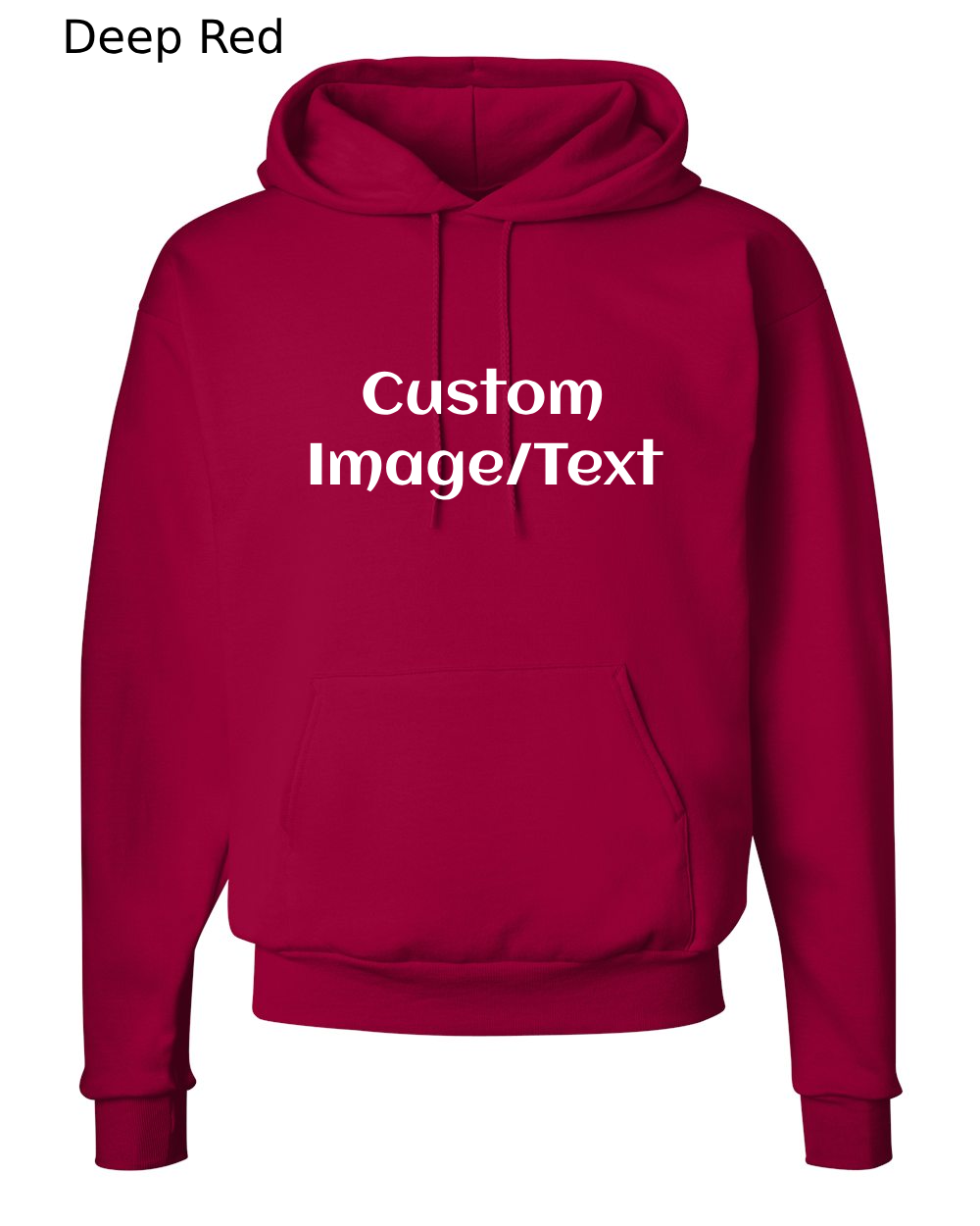Unisex Custom Hoodie Sweatshirt | Design Your Own Hoodie