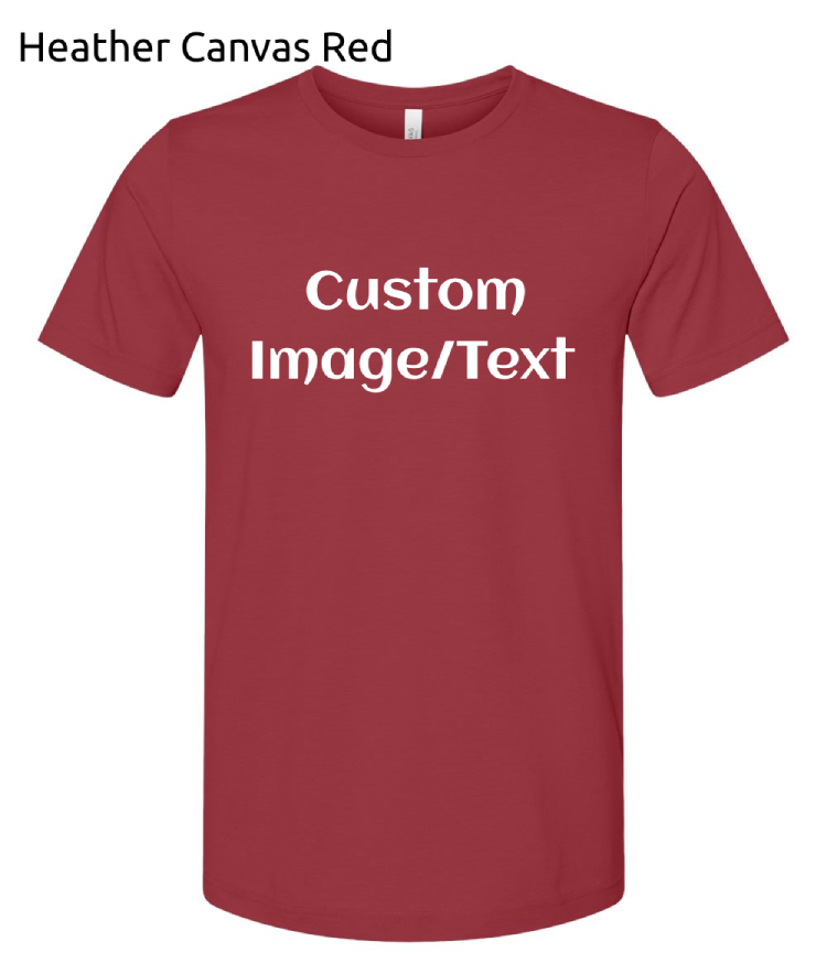 Shirts Men's Custom Crew Neck T-shirt | Design Your Own Shirt