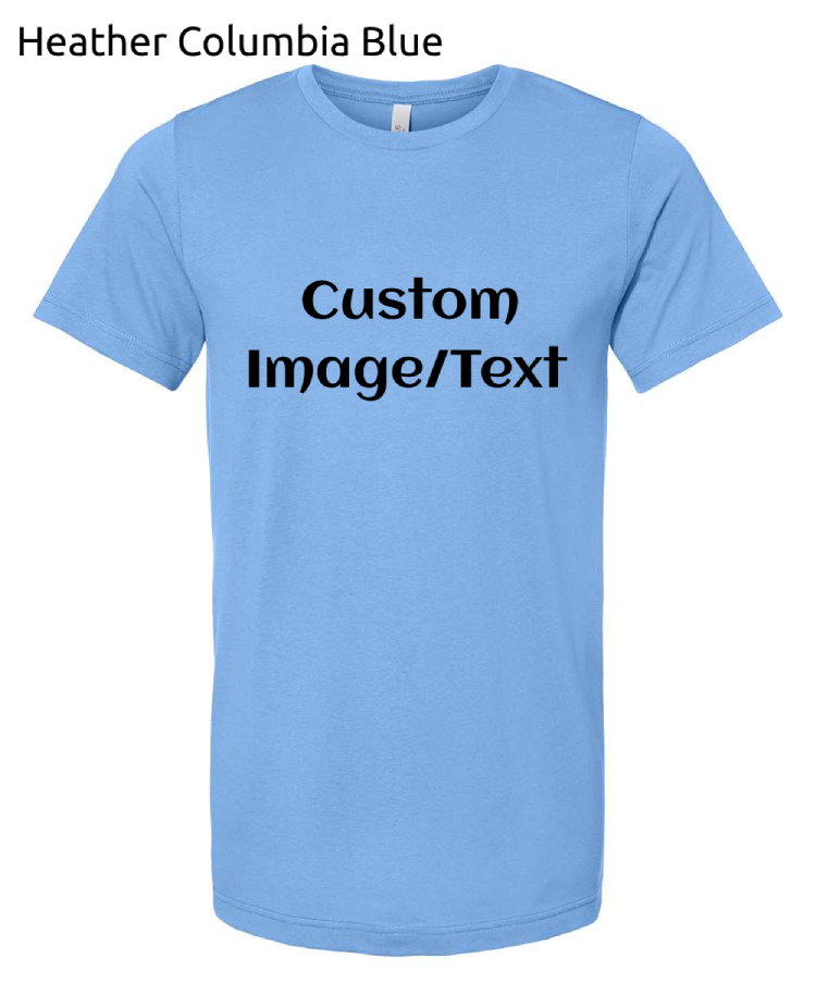 Shirts Men's Custom Crew Neck T-shirt | Design Your Own Shirt