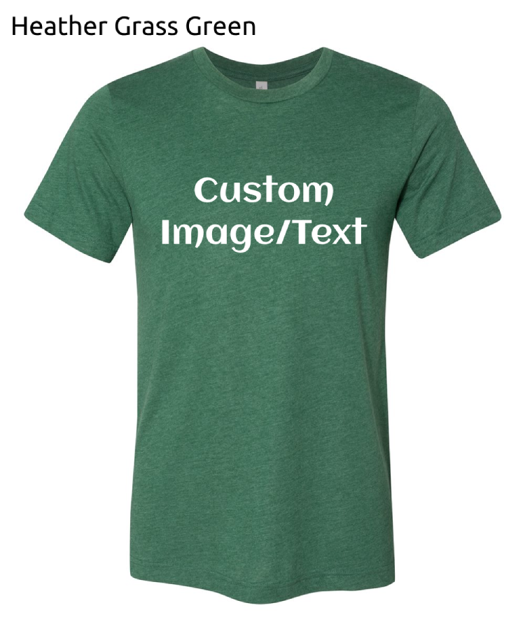 Shirts Men's Custom Crew Neck T-shirt | Design Your Own Shirt