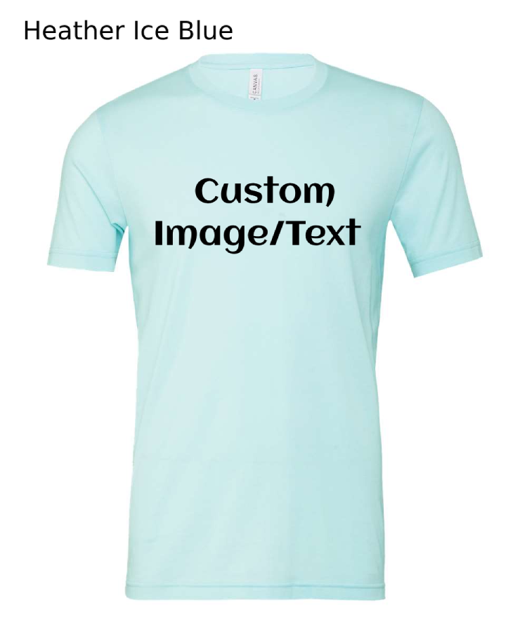 Shirts Men's Custom Crew Neck T-shirt | Design Your Own Shirt