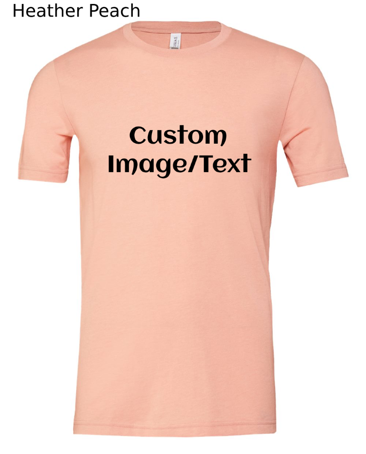 Shirts Men's Custom Crew Neck T-shirt | Design Your Own Shirt