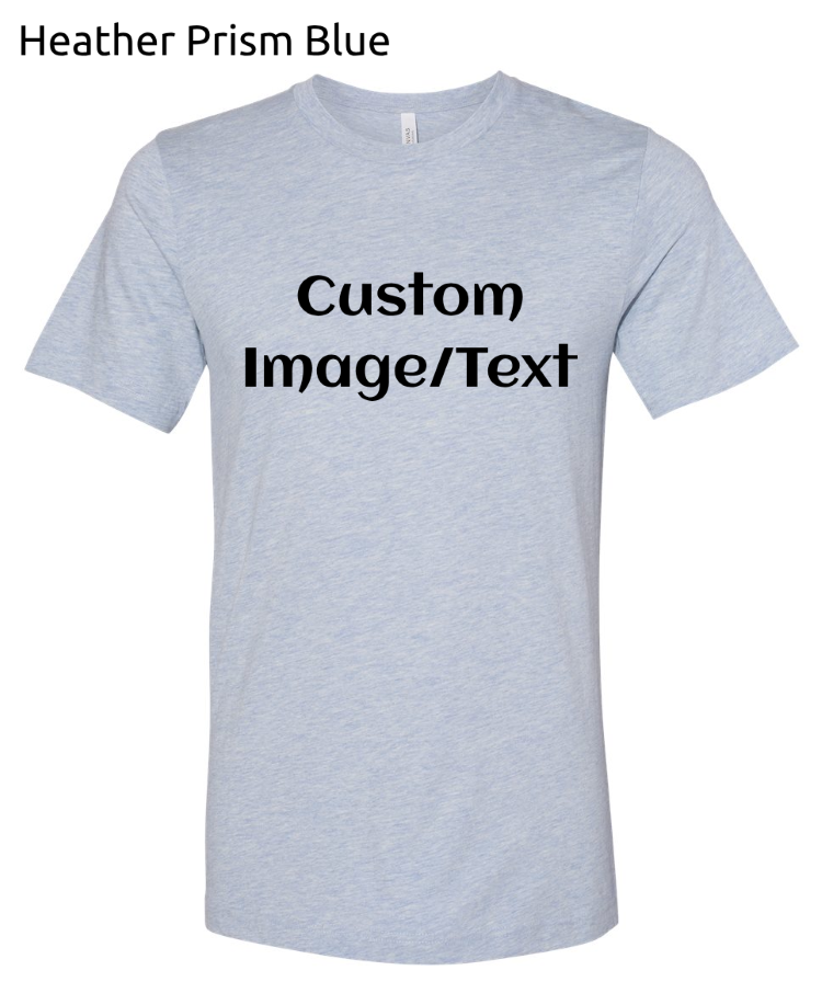 Shirts Men's Custom Crew Neck T-shirt | Design Your Own Shirt