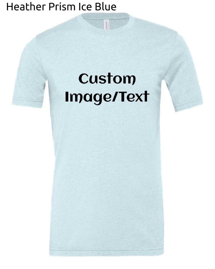 Shirts Men's Custom Crew Neck T-shirt | Design Your Own Shirt