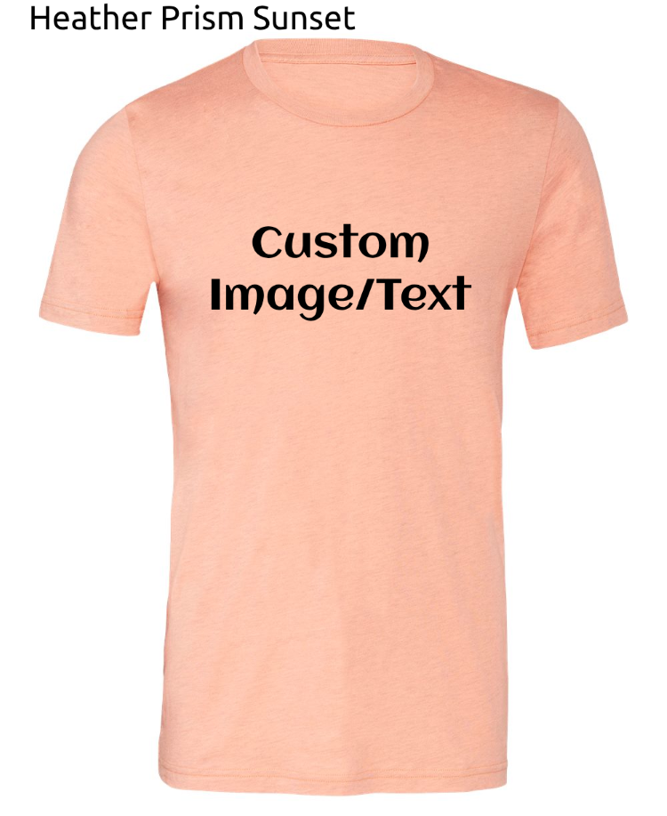 Shirts Men's Custom Crew Neck T-shirt | Design Your Own Shirt