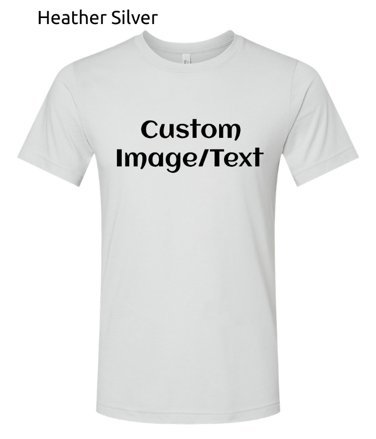 Shirts Men's Custom Crew Neck T-shirt | Design Your Own Shirt