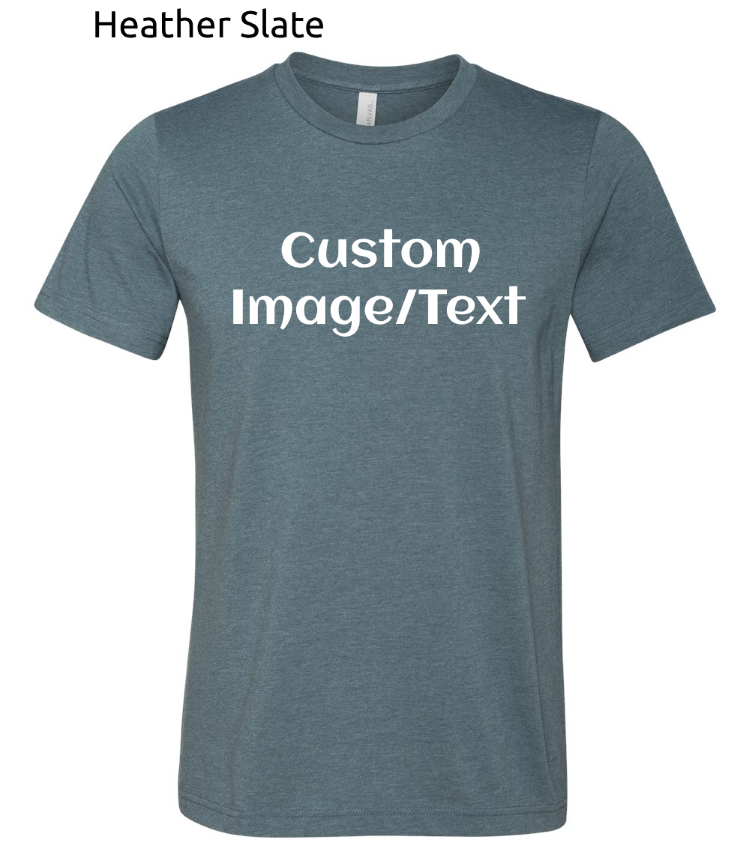 Shirts Men's Custom Crew Neck T-shirt | Design Your Own Shirt
