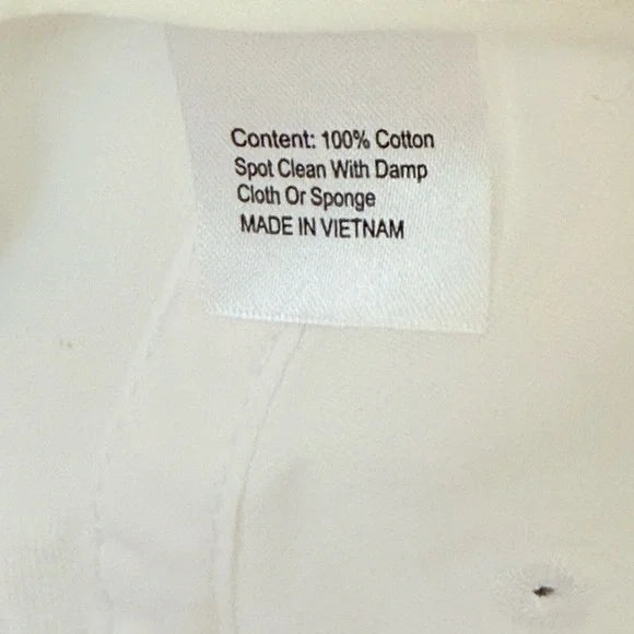 Ponytail Cap Custom Women's White Golf Hat OS