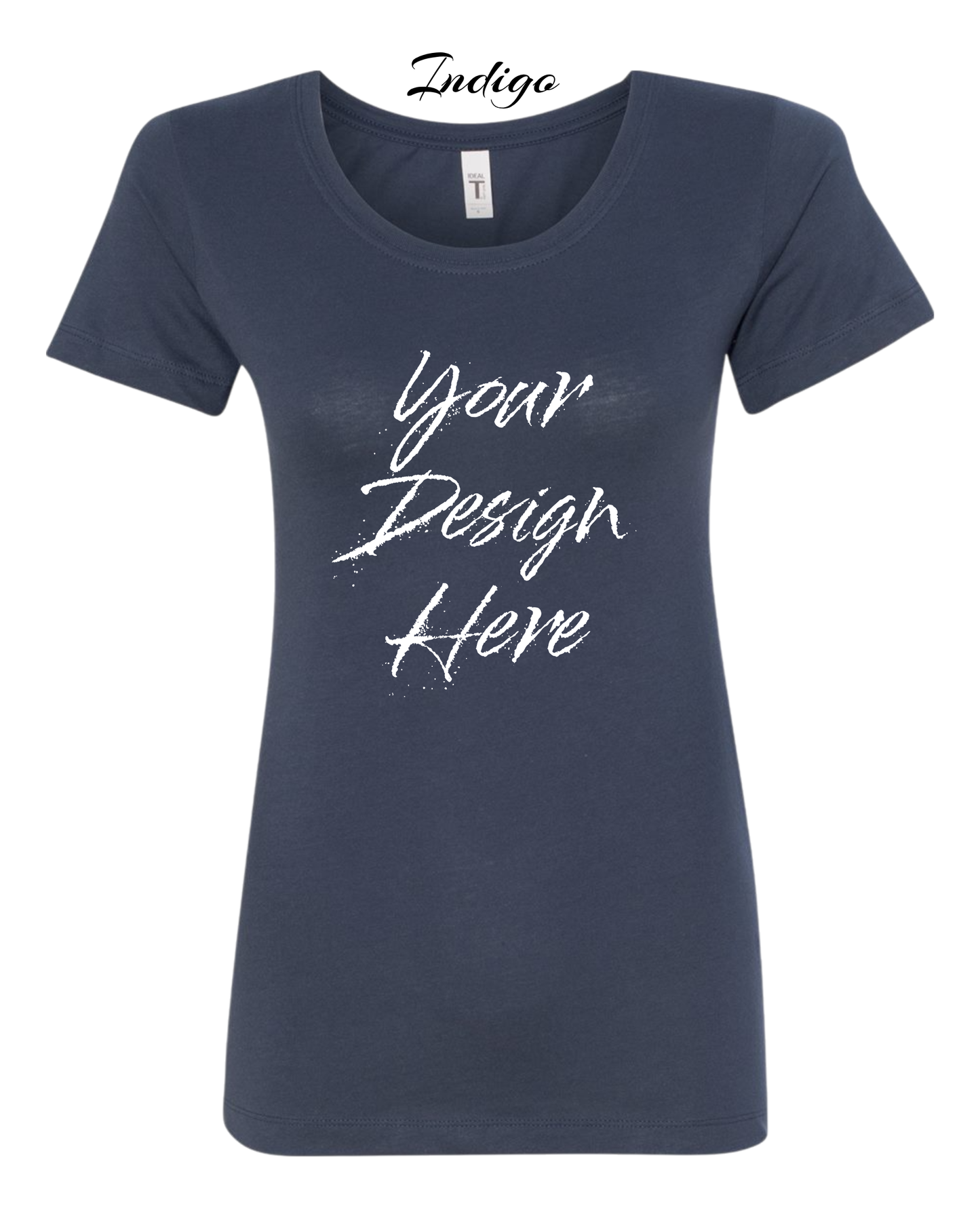 Shirts Women's Custom Crew Neck T-shirt | Design Your Own Shirt