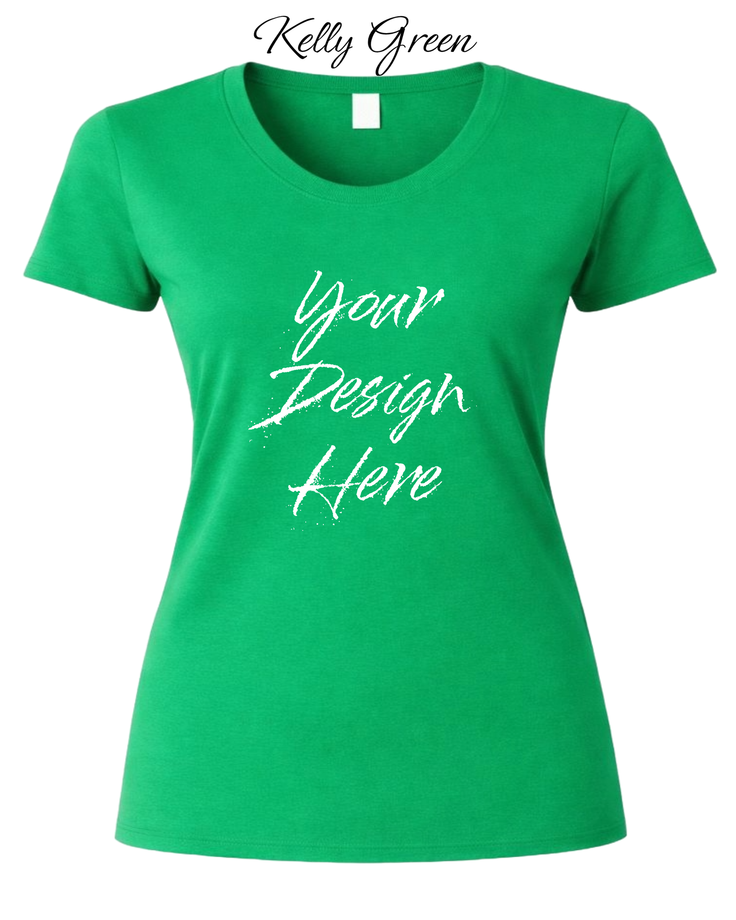 Shirts Women's Custom Crew Neck T-shirt | Design Your Own Shirt