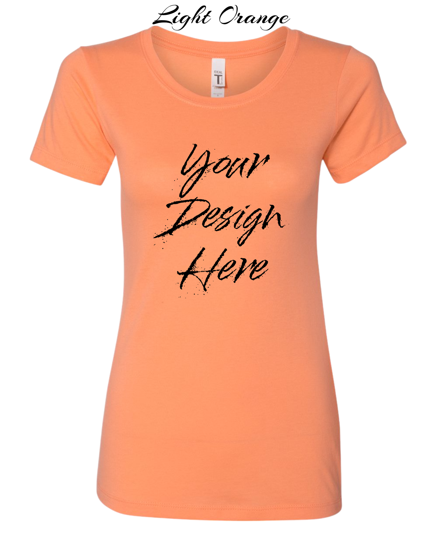 Shirts Women's Custom Crew Neck T-shirt | Design Your Own Shirt
