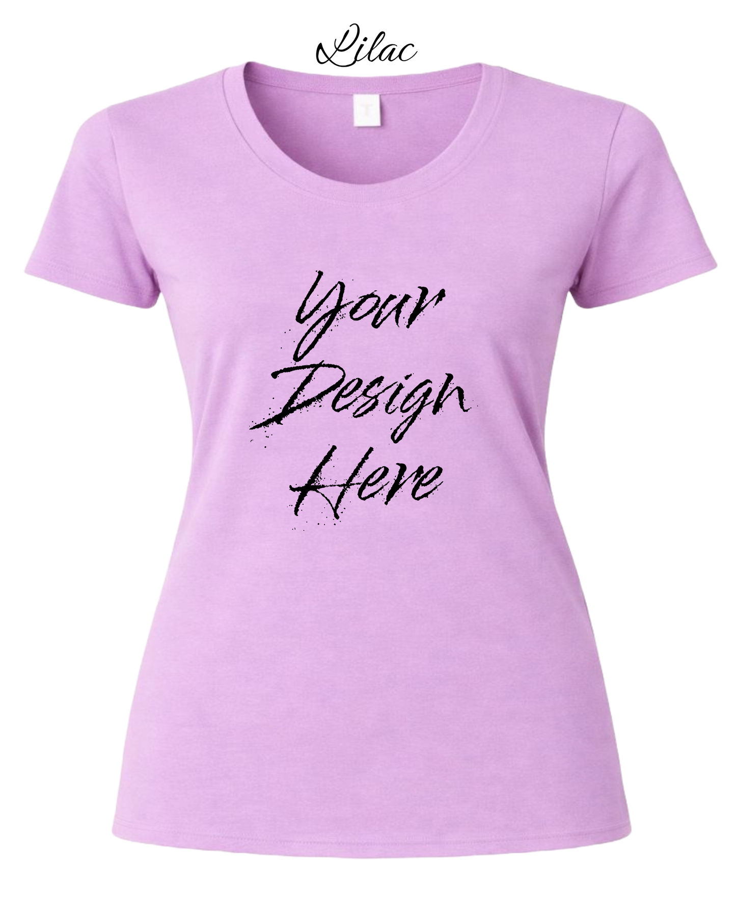Shirts Women's Custom Crew Neck T-shirt | Design Your Own Shirt