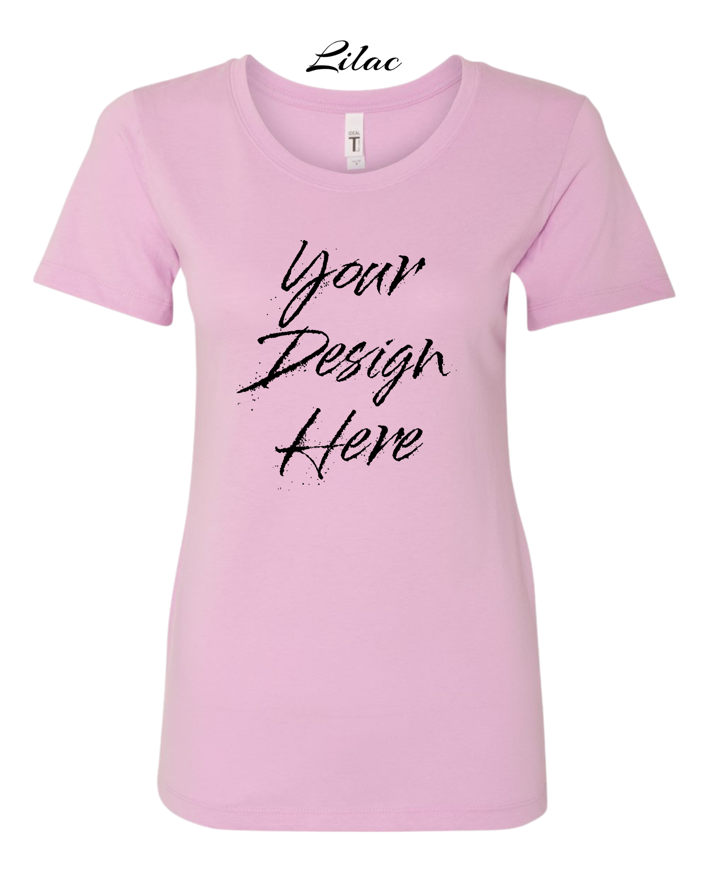 Shirts Women's Custom Crew Neck T-shirt | Design Your Own Shirt