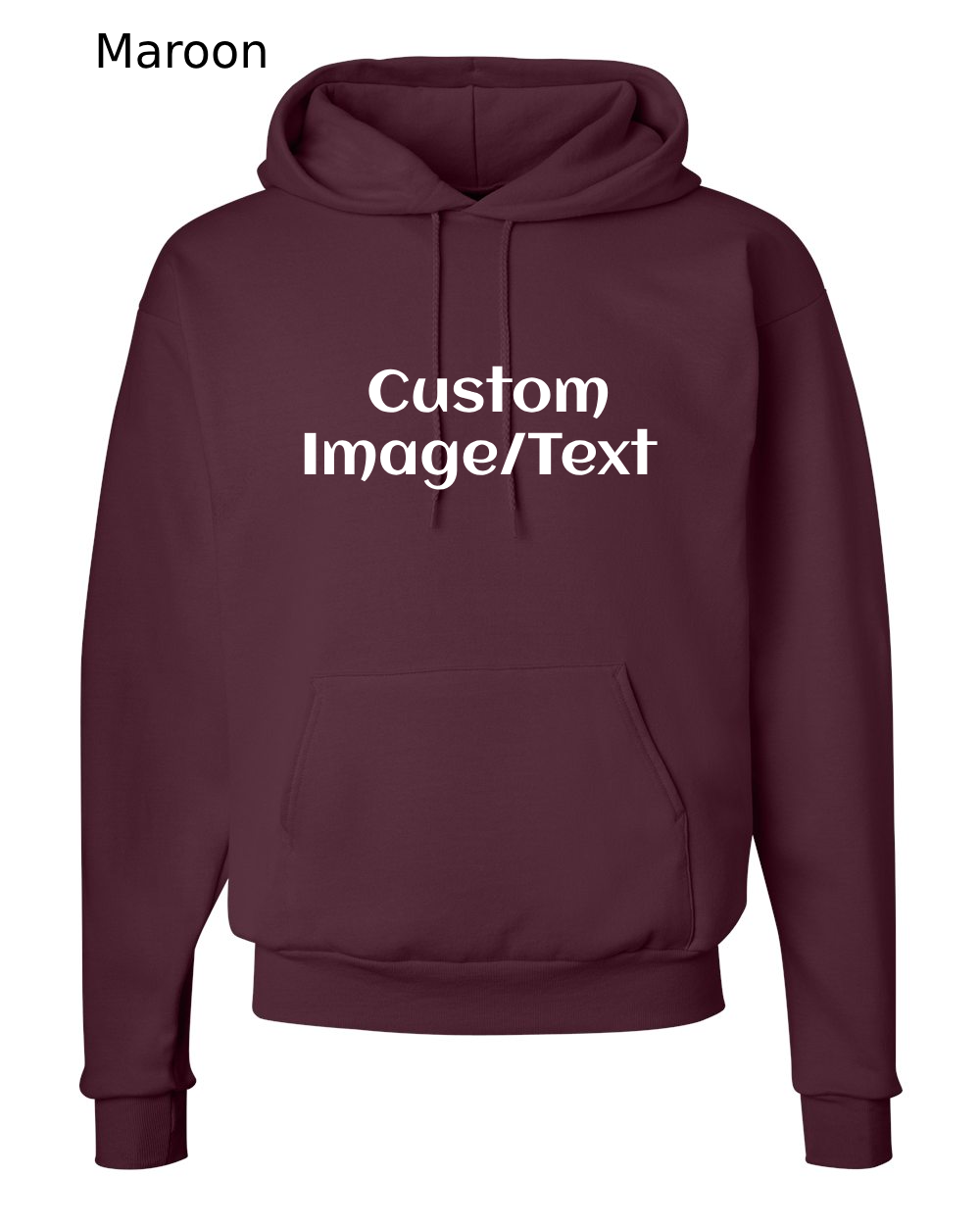 Unisex Custom Hoodie Sweatshirt | Design Your Own Hoodie
