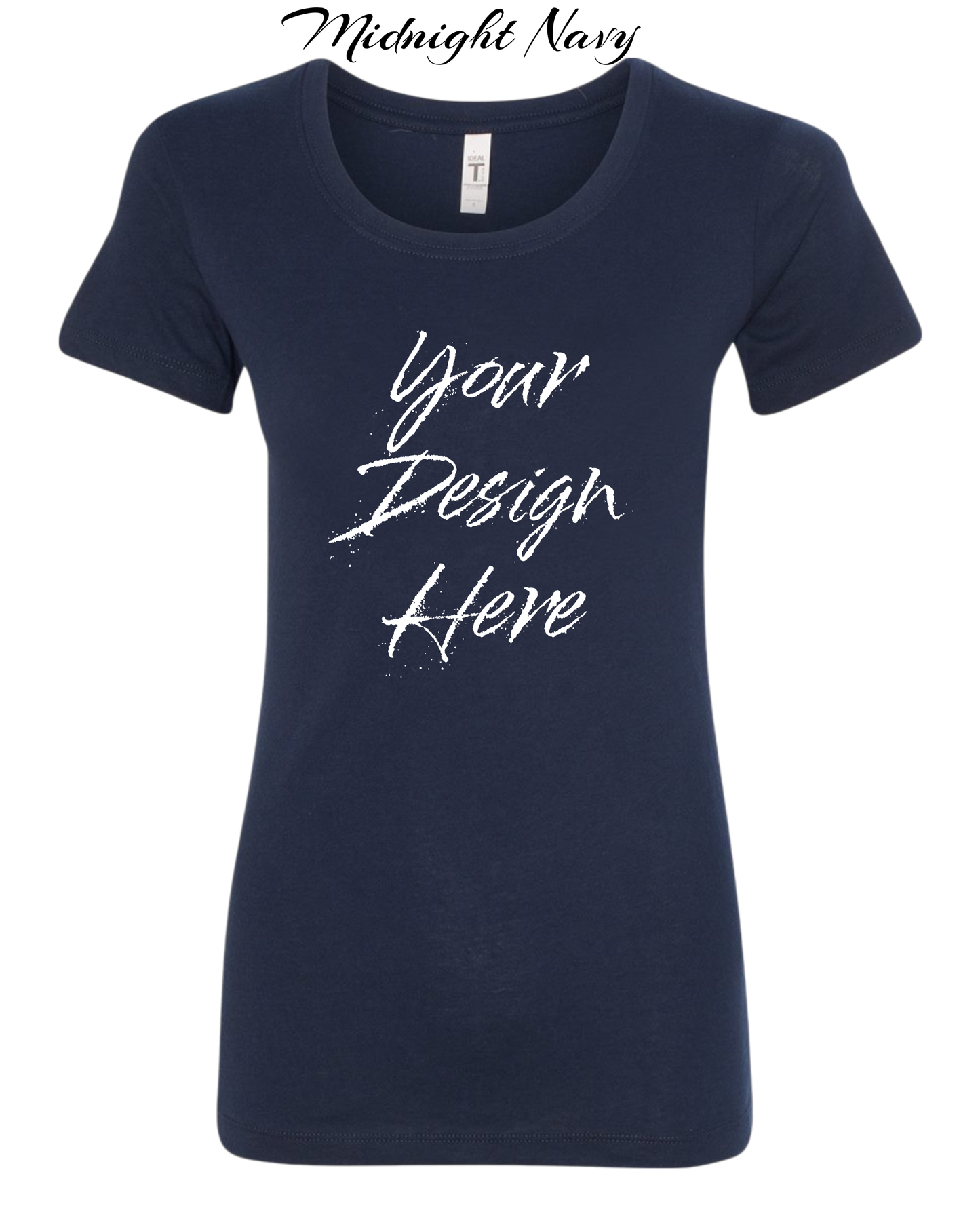 Shirts Women's Custom Crew Neck T-shirt | Design Your Own Shirt
