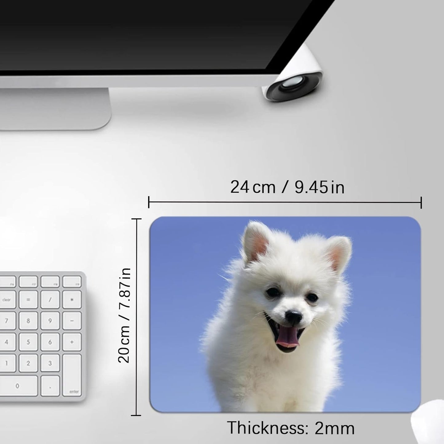 Custom Mousepad: Personalize your own mousepad with a photo, image, text, or logo