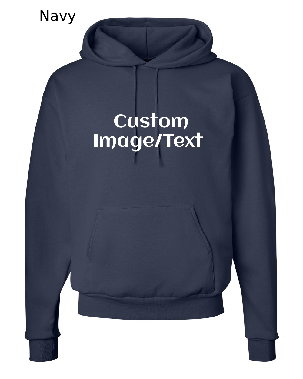 Unisex Custom Hoodie Sweatshirt | Design Your Own Hoodie