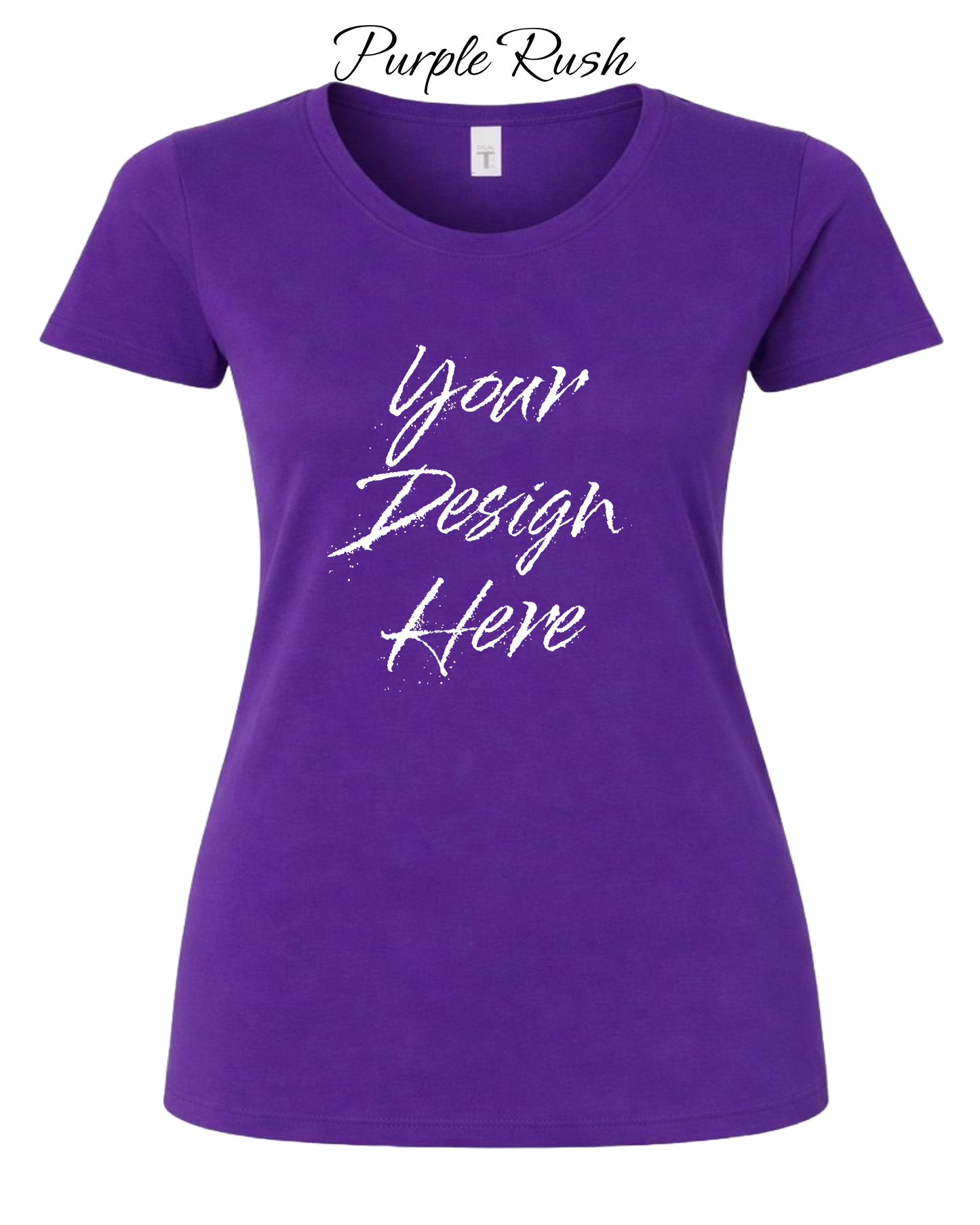 Shirts Women's Custom Crew Neck T-shirt | Design Your Own Shirt