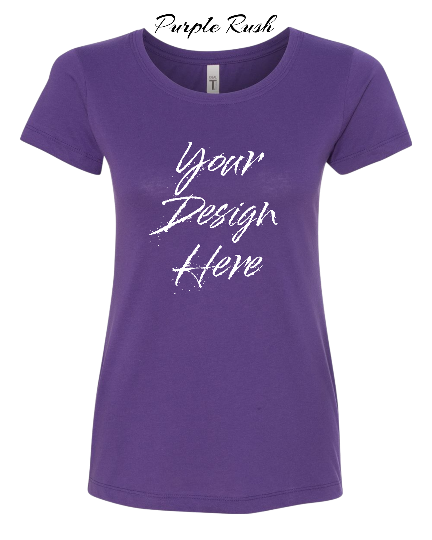 Shirts Women's Custom Crew Neck T-shirt | Design Your Own Shirt