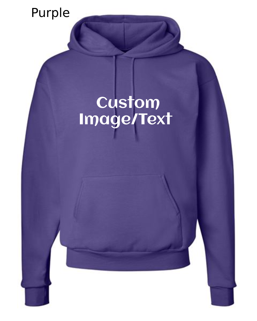 Unisex Custom Hoodie Sweatshirt | Design Your Own Hoodie