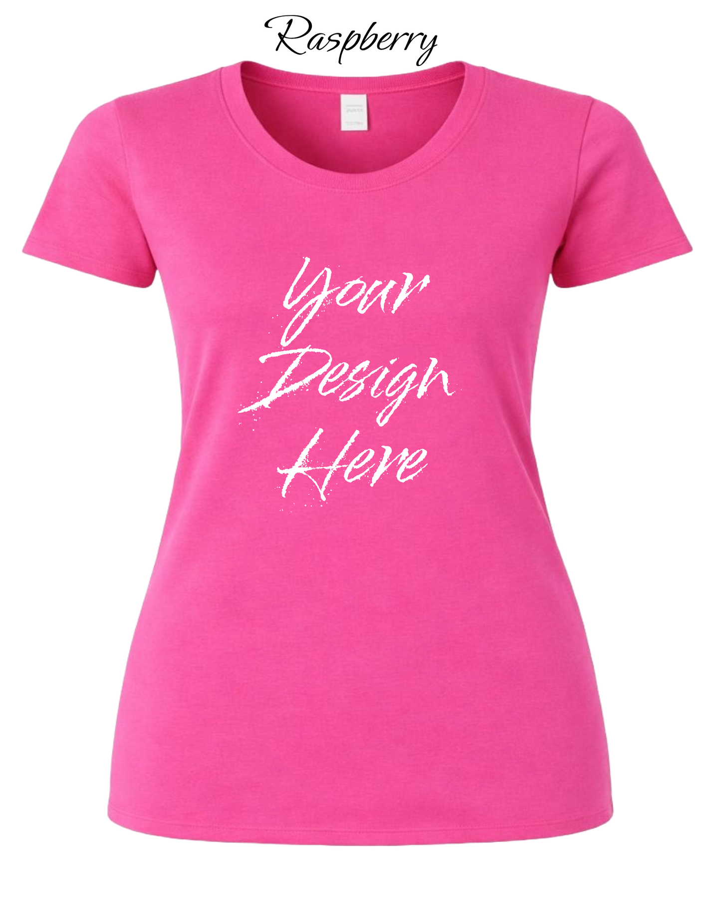 Shirts Women's Custom Crew Neck T-shirt | Design Your Own Shirt