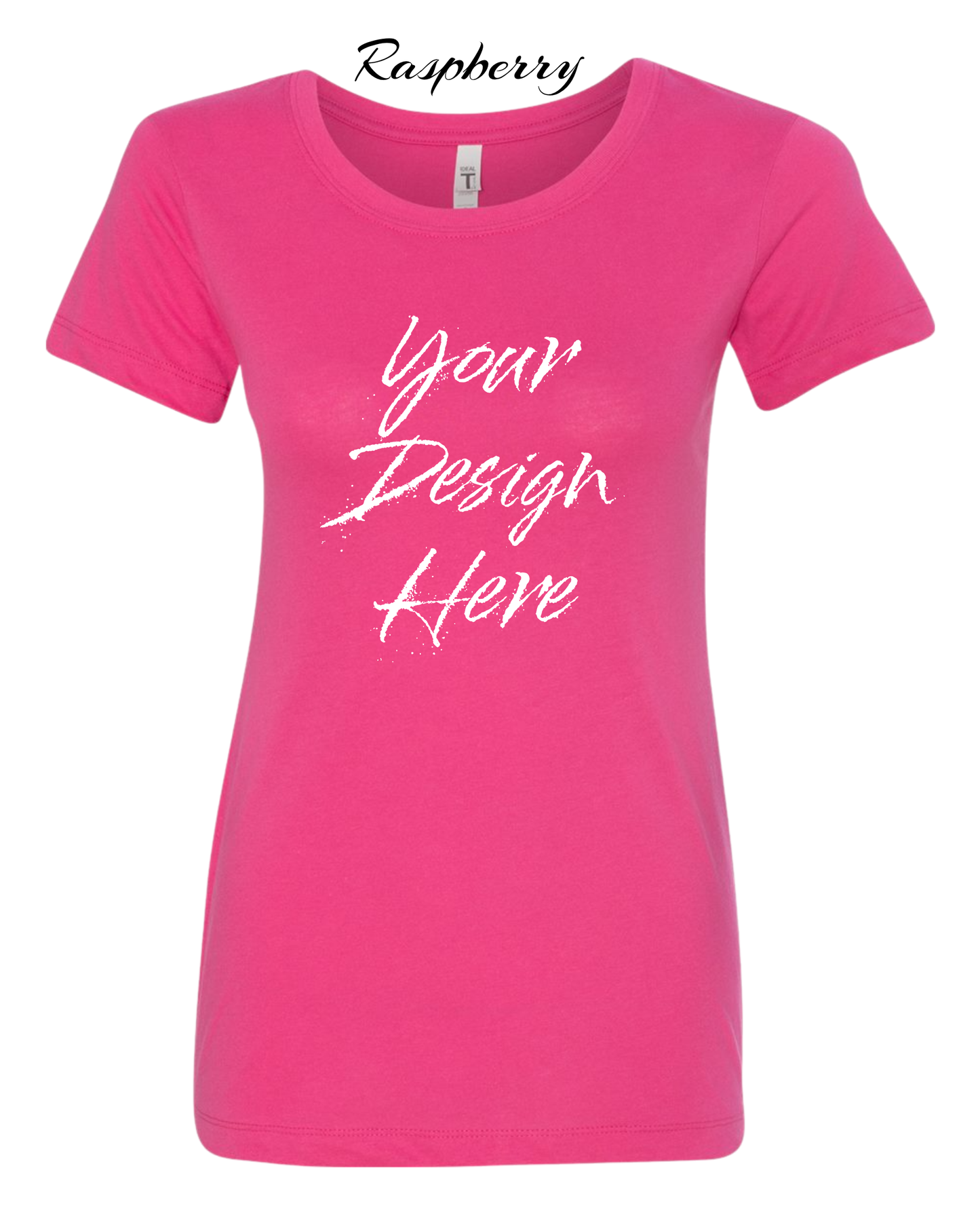 Shirts Women's Custom Crew Neck T-shirt | Design Your Own Shirt