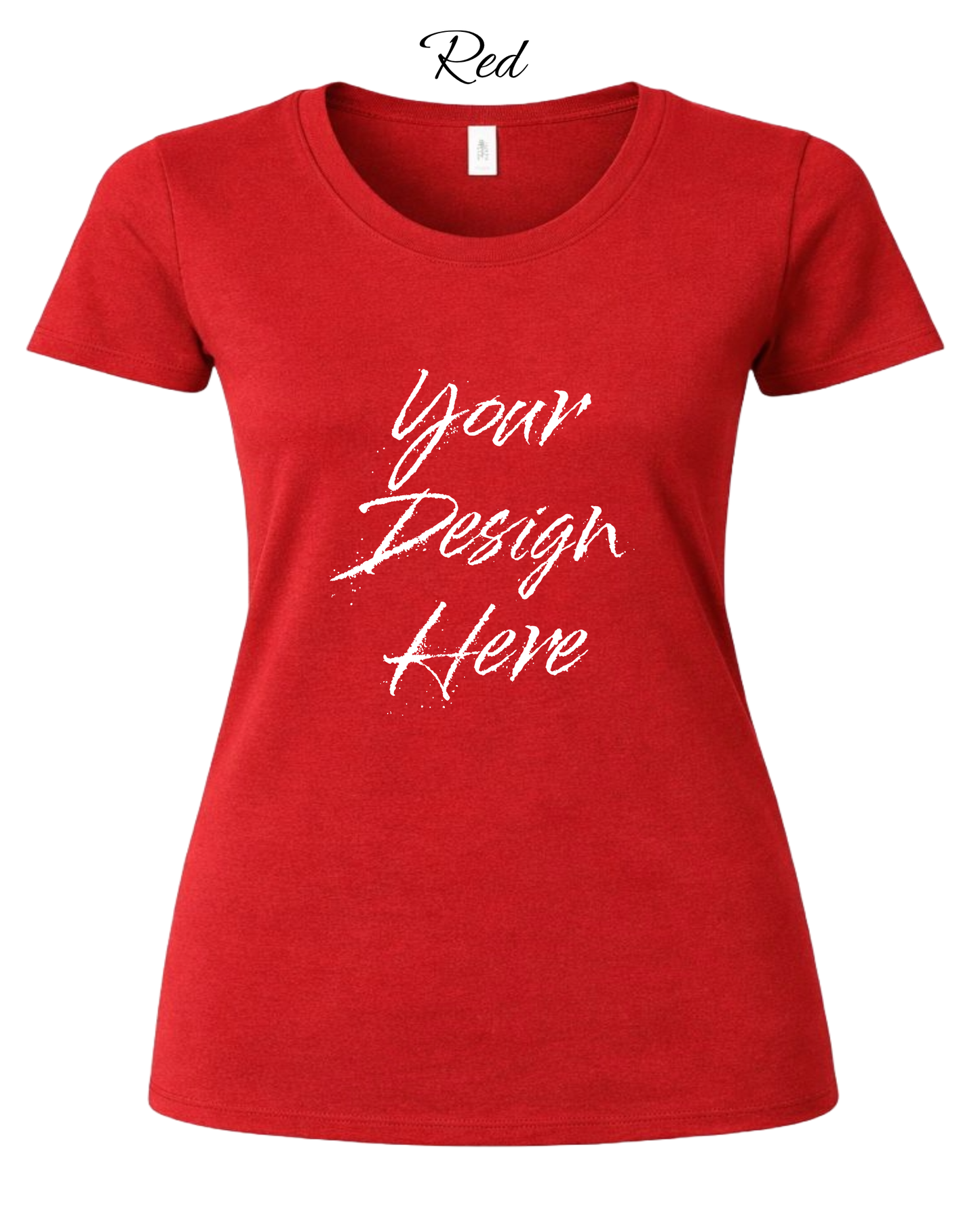Shirts Women's Custom Crew Neck T-shirt | Design Your Own Shirt