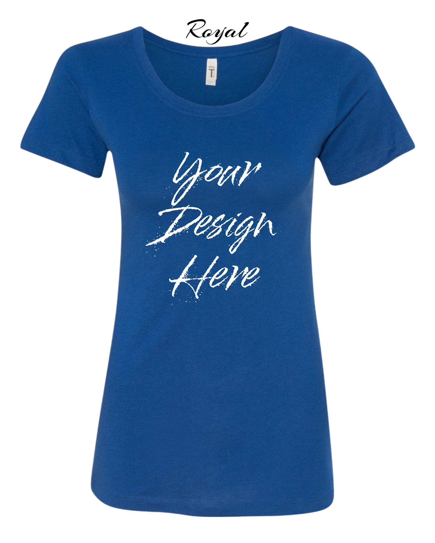 Shirts Women's Custom Crew Neck T-shirt | Design Your Own Shirt