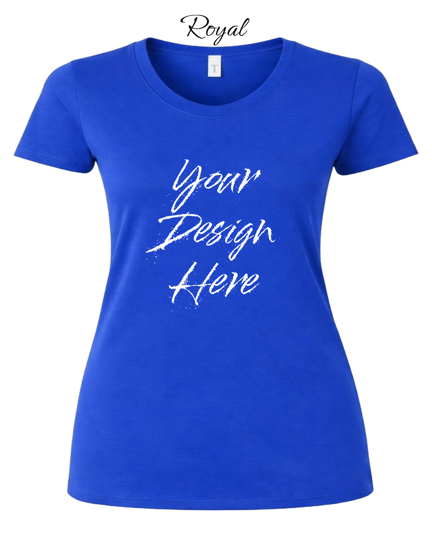 Shirts Women's Custom Crew Neck T-shirt | Design Your Own Shirt
