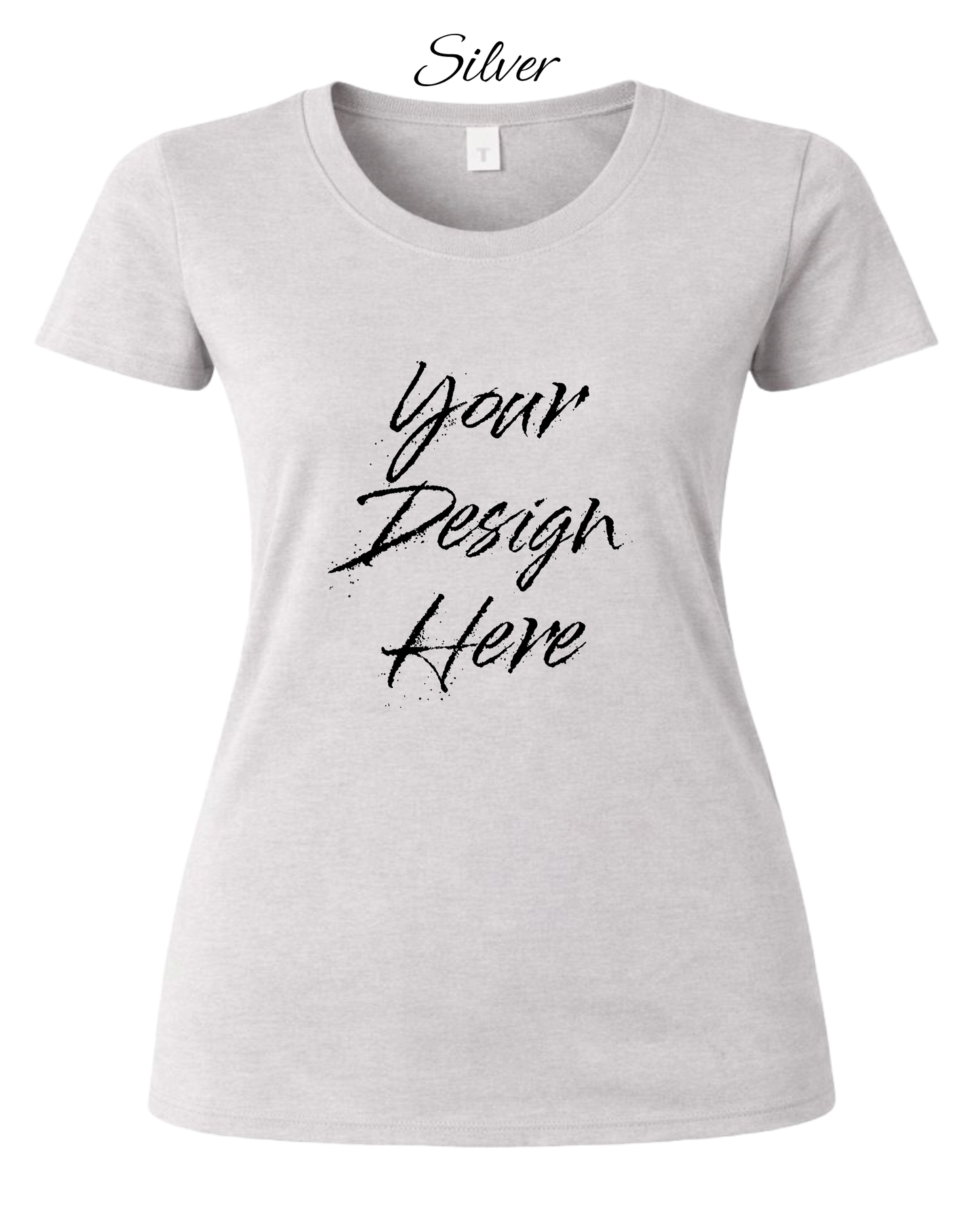 Shirts Women's Custom Crew Neck T-shirt | Design Your Own Shirt