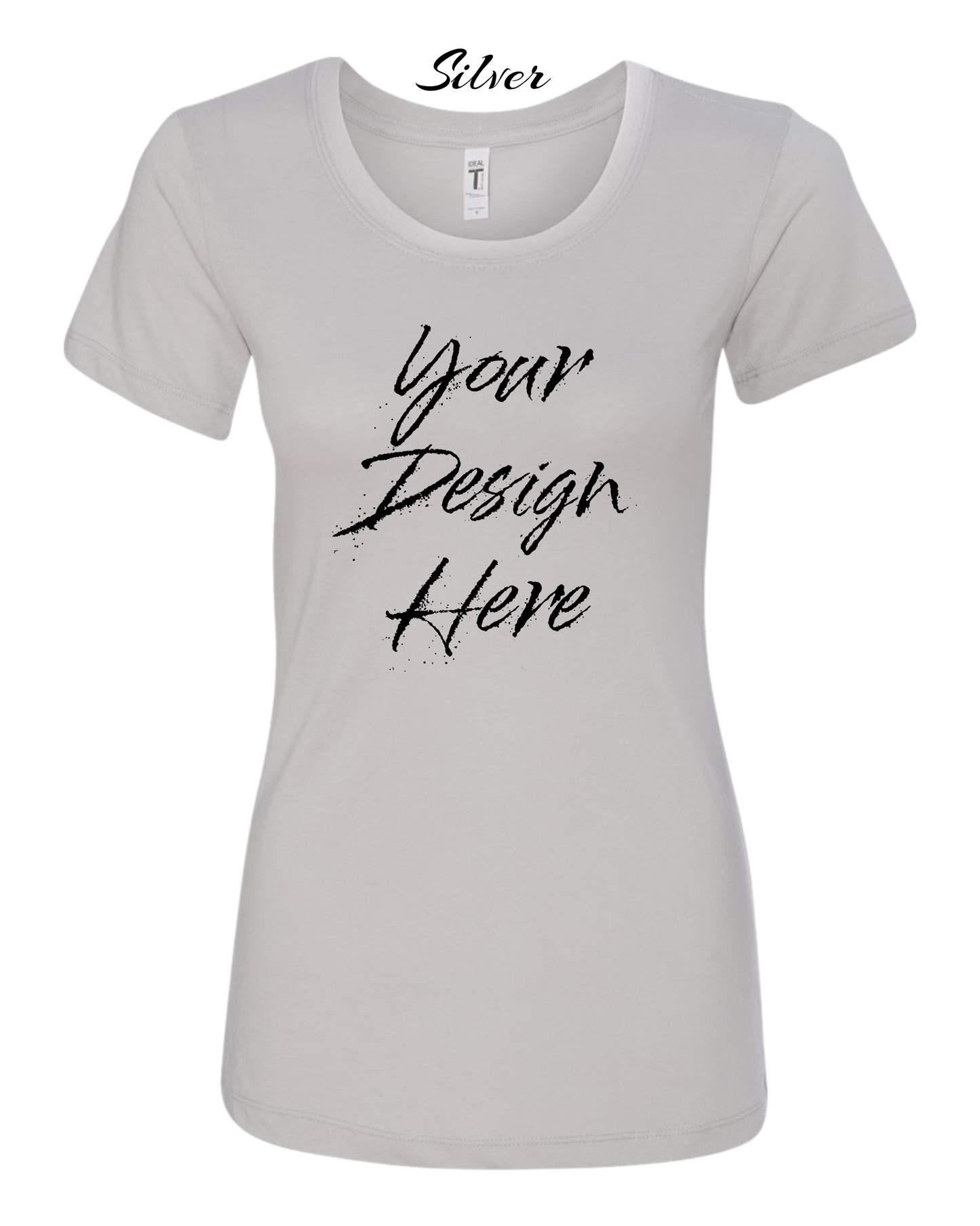 Shirts Women's Custom Crew Neck T-shirt | Design Your Own Shirt
