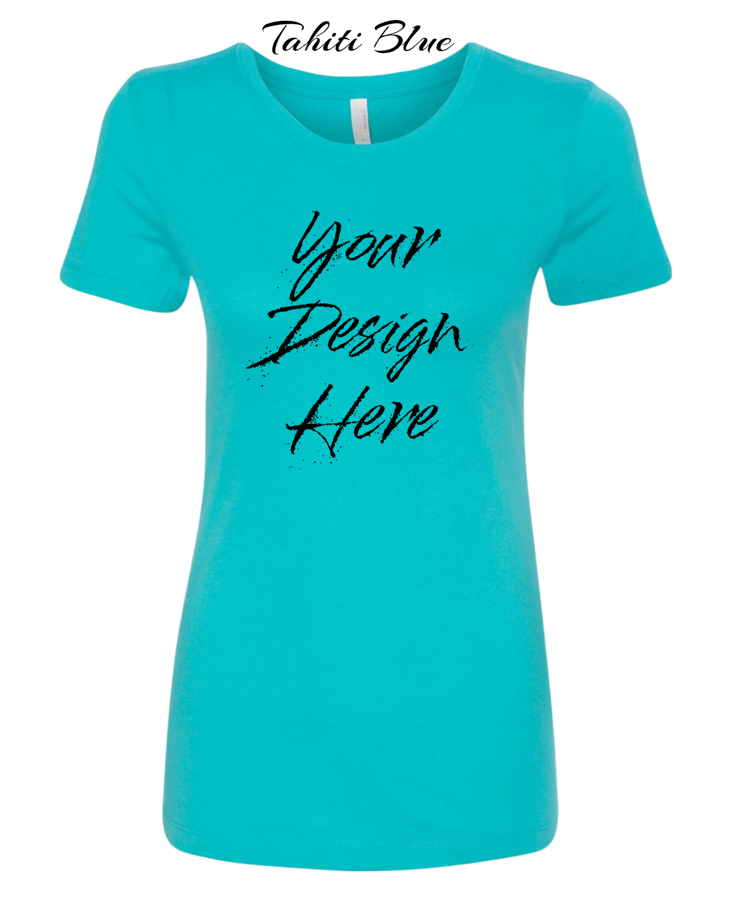 Shirts Women's Custom Crew Neck T-shirt | Design Your Own Shirt