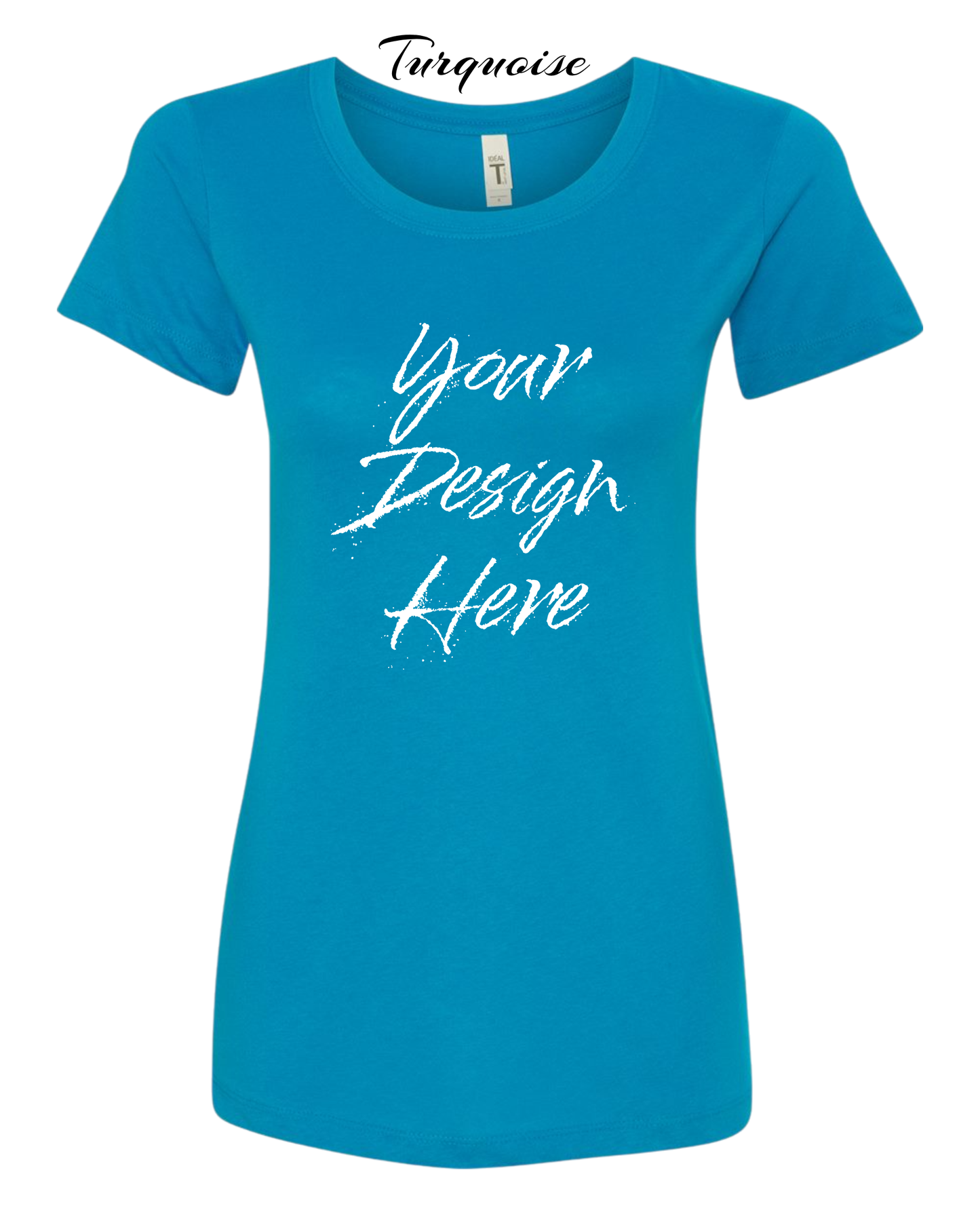 Shirts Women's Custom Crew Neck T-shirt | Design Your Own Shirt