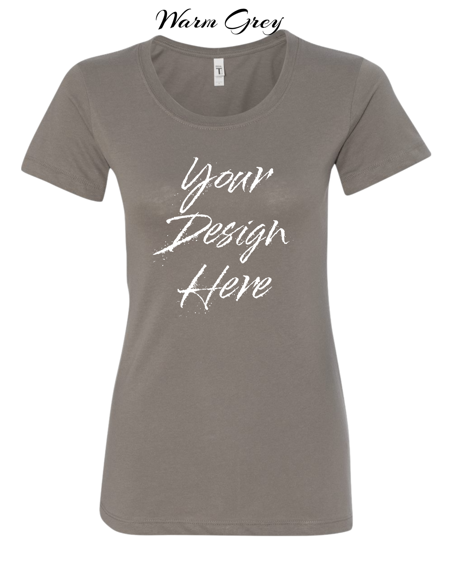 Shirts Women's Custom Crew Neck T-shirt | Design Your Own Shirt
