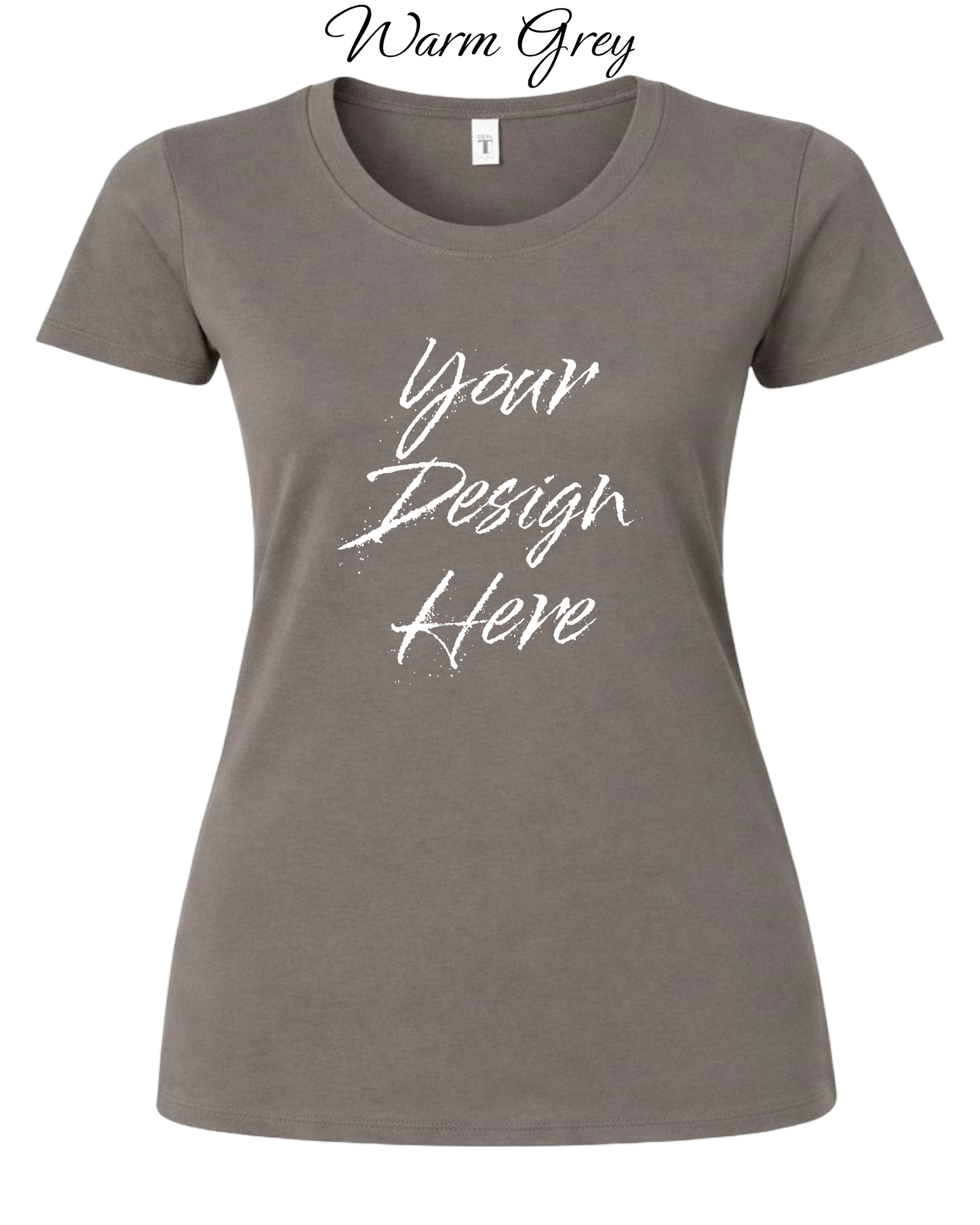 Shirts Women's Custom Crew Neck T-shirt | Design Your Own Shirt
