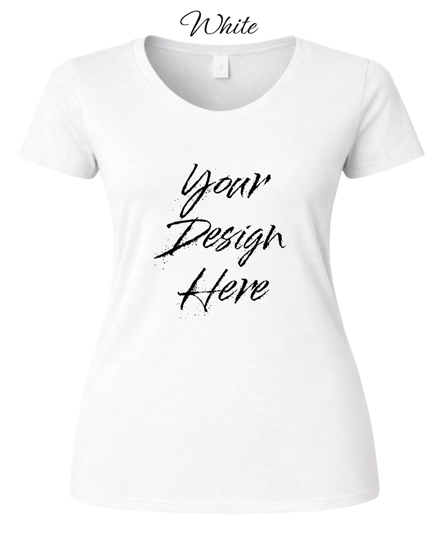 Shirts Women's Custom Crew Neck T-shirt | Design Your Own Shirt