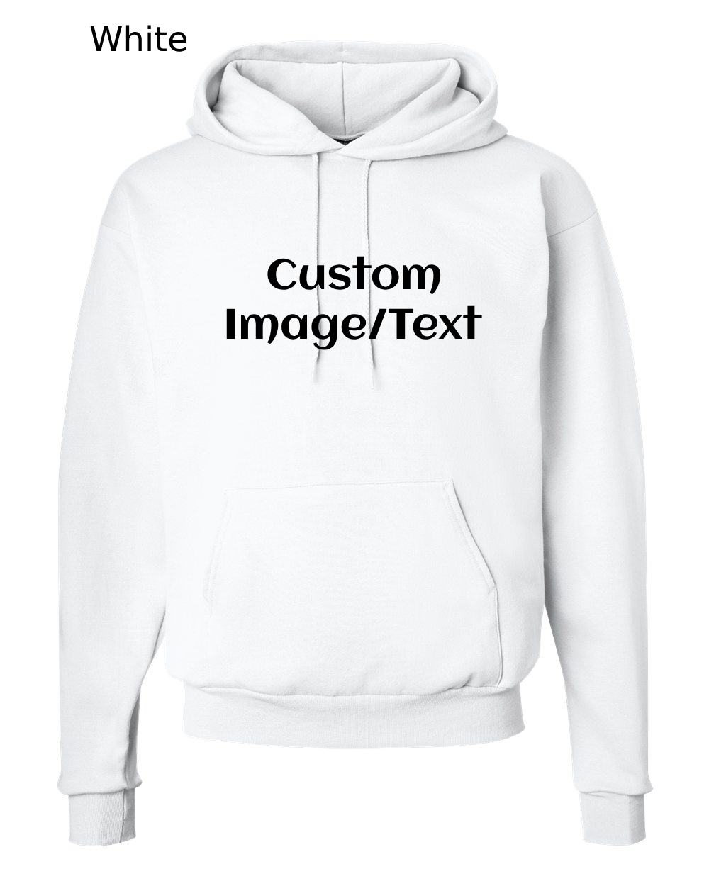 Unisex Custom Hoodie Sweatshirt | Design Your Own Hoodie